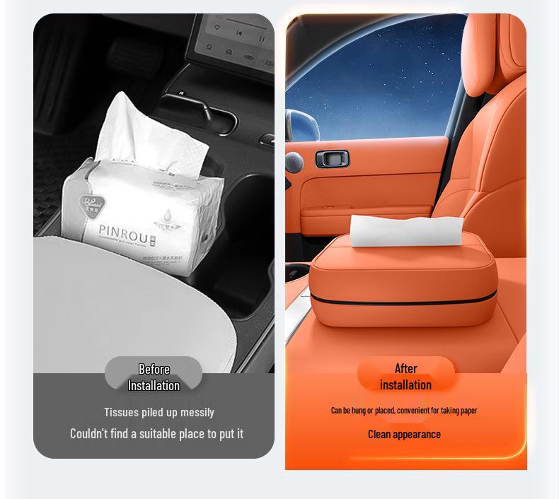 AITO M8 25 Car Armrest Tissue Holder