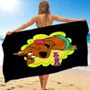 1Pc Scoobydoo Mystery Night Beach Towel Quick Dry Multiuse For Beach Pool Gym Yoga Home Travel Christmas Halloween Xmas Gift L1258