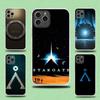 Coque de téléphone Stargate Atlantis Pour iPhone 16,15,14,13,12,11 Plus,Pro,Max,XR,XS,X,7,8 Plus,SE,Mini Coque Transparente
