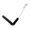 Washing Machine Dryer Vent Cleaning Brush Black