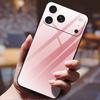 Gradient Phone Case for iphone 17  pro max iphone17 Air Tempered Glass Hard Back Cover for Apple iphone17pro Candy Color Pattern