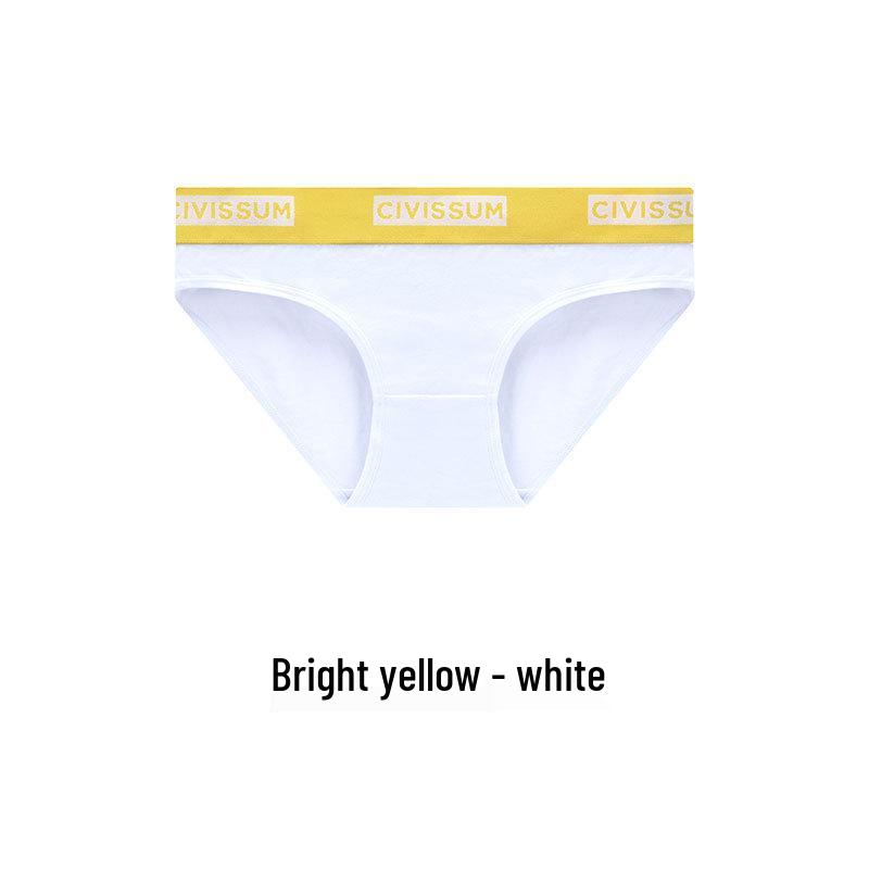 Low-Rise Sexy Exposed Waistband Pure Cotton Panties - Women's Comfortable Briefs