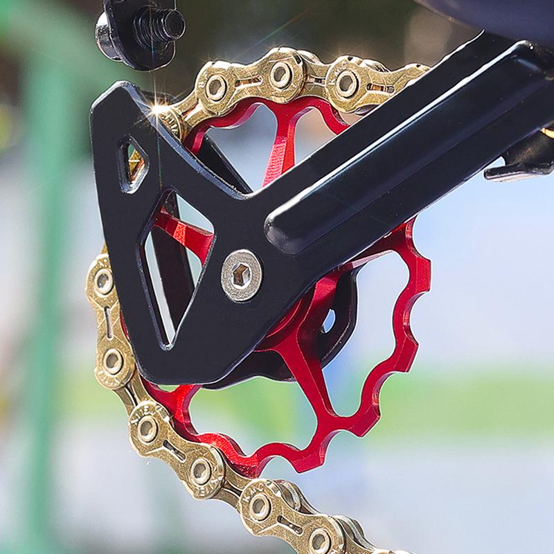 11/13/15T Kółko przerzutki tylnej roweru Stop aluminium Rower szosowy Kółko prowadzące Część rowerowa Akcesoria