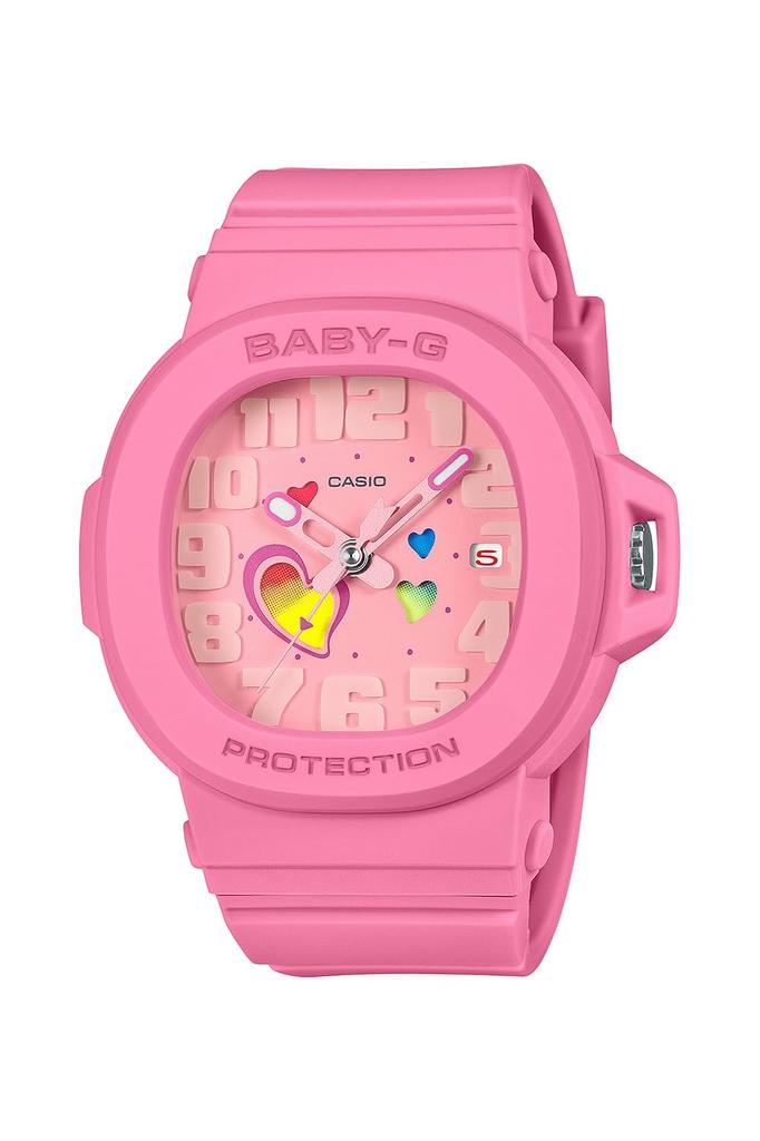 Casio PLAYFUL HEARTS SERIES Pink Watch Baby-G BGA-10-4AJF Women's