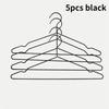 5pcs Nordic Minimalist Style Golden Hangers Clothing Store High-end Hangers Home Bedroom Drying Racks Clothes Hanger Pants Racks