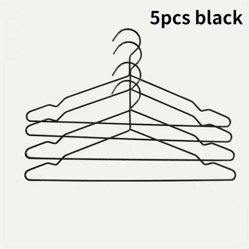 5pcs Nordic Minimalist Style Golden Hangers Clothing Store High-end Hangers Home Bedroom Drying Racks Clothes Hanger Pants Racks