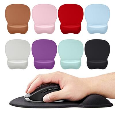 Tappetino per mouse ergonomico con supporto per il polso, base antiscivolo, sollievo dal dolore, gioco fluido