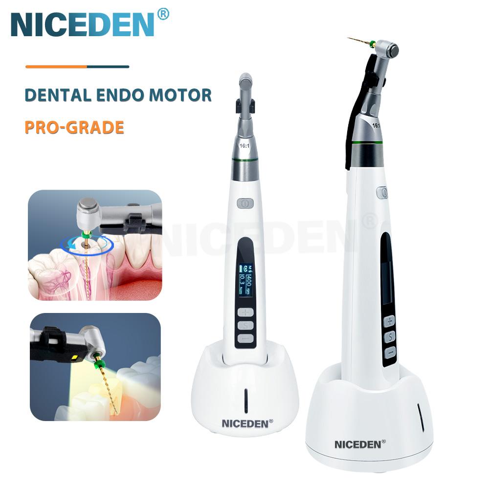 Niceden 2025 9 Modes New Type Wireless Dental Endo Motor 16: 1 Endodontic for Dental Root Canal Endodontic Micromotor Good