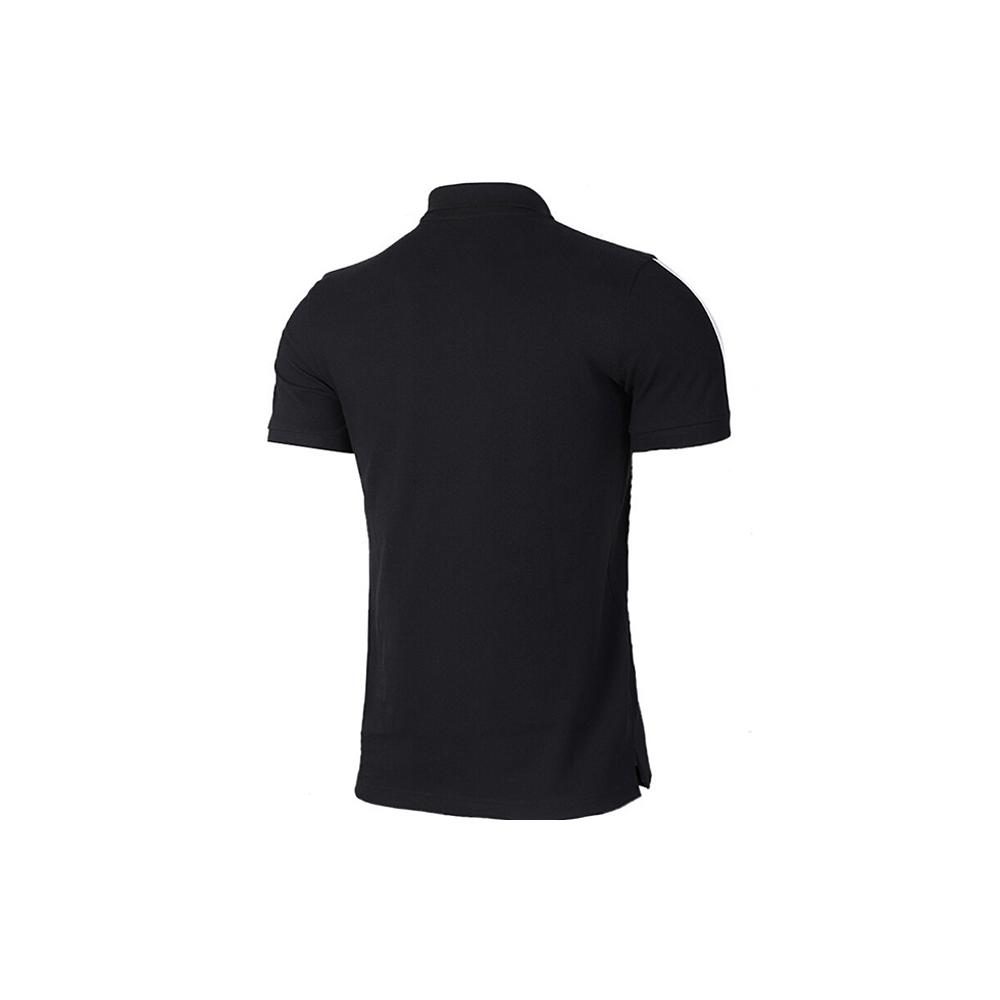 Adidas 3 Stripes Polo Shirt Men's Black EJ0927