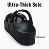 Fashion KIDMI Womens Platform Sandals with Arch Support Women Sandals Outdoor Light Beach Sandal Woman Comfort Ultra Cushion EVA Slides