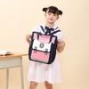 New lightweight tutoring bag boys and girls color matching large-capacity children's multi-functional double shoulder tutoring bag primary school bag