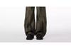 Spring 2025 Pleated Wide-Leg Denim Jeans - Dirty Dye