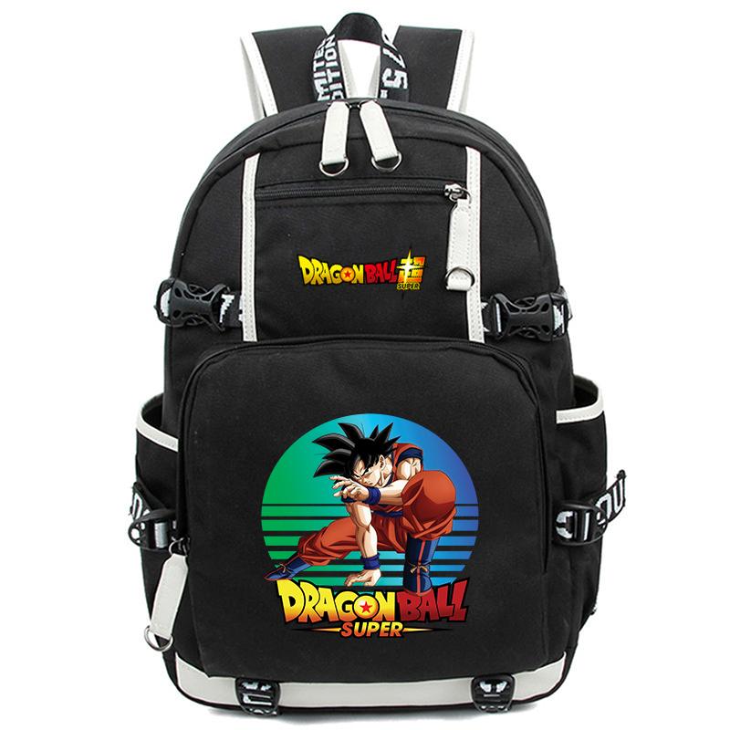 Anime Dragon Ball Students Boys Girls Schoolbag Goku Backpack Children Teenager Cartoon Bagpack Waterproof School Bag Mochilas