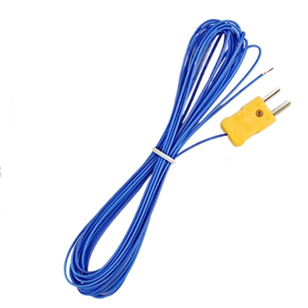5pcs -40°C to 400°C Temperature Sensor 2M Mini-Connector Probe Sensor  Oven and Furnace