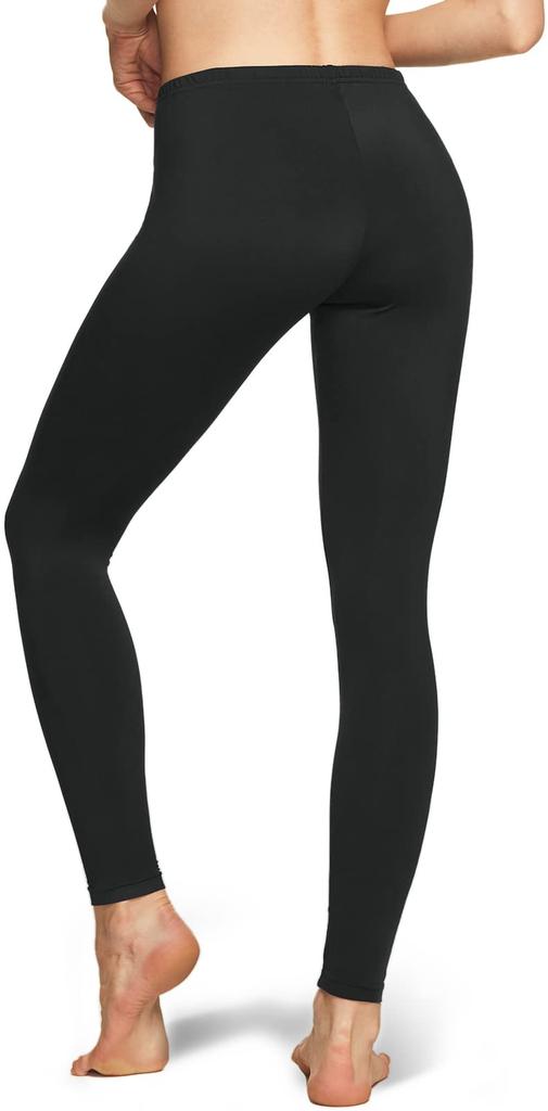 Tesla Heattech Underpants and Underwear for and Warm and Windproof Women's (2-Piece Set) [Moisture-Wicking, Heat-Generating, Stretchy] Fleece-Lined