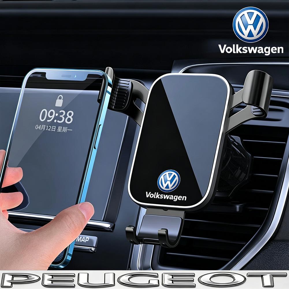 1Pcs Car Phone Holder Air Vent Clip Mount Mobile Cell Stand For VW Golf Tiguan T-Roc Polo Passat ID.4 T-Cross ID.3 Taigo ID.7 zr3