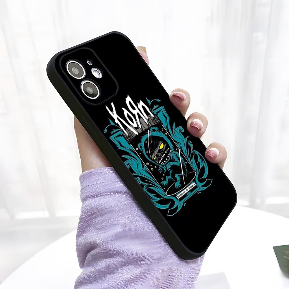 Rock Band K-Korn Phone Case For IPhone 17 Pro Max 15 Pro 16 14 Plus 12 13 Mini 11 Pro Shockproof Soft Cover