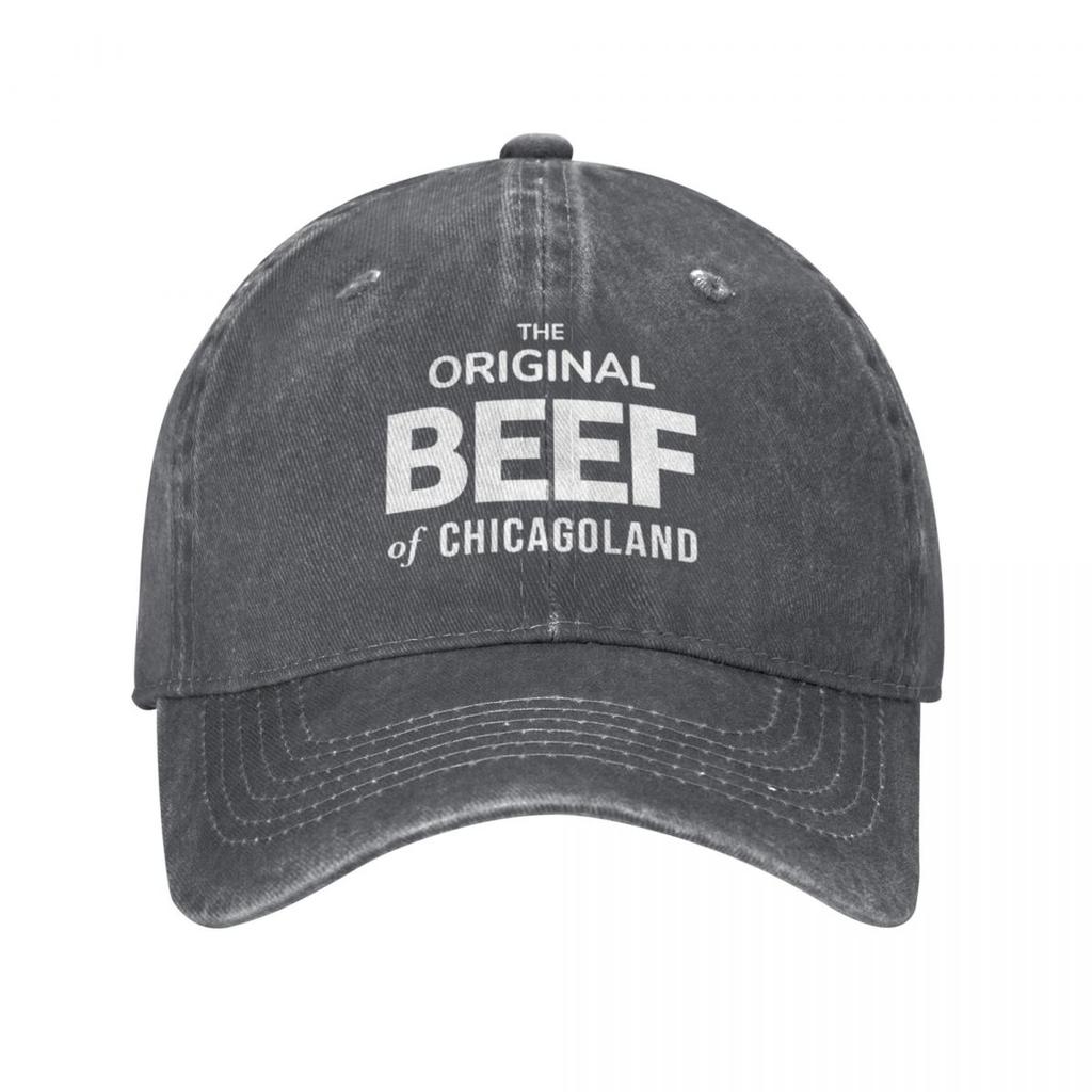The Original Beef Of Chicagoland Baseball Caps for Men Women Distressed Washed Snapback Cap The Bear Tv Show Golf Hats Cap