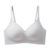 Small Bust Push Up Seamless Fixed Cup Bra, Soft Support Lifting Wireless Bra