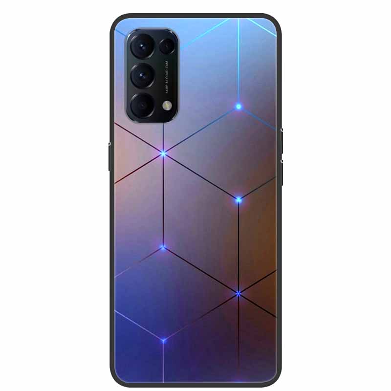 Funda Für OPPO A74 Telefon Fall Abdeckung Schwarz Silikon Weiche Rückseitige Abdeckung Fall Für OPPO A74 F19 A54 Fall Coque für OPPO A74 EINE 74 Fall