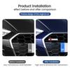 Car Goods Emblem Grill Front Hood Badge Grille For a2 Sline RS A3 A4 B8 8P 8V B6 A5 A6 C7 Q5 B9 B7 C6 A1 Q7 Q3 TT Auto sticker2a