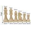 Brangdy Foldable Magnetic Wooden Chess Set