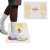 Basketball Sticky Mat Basketball Traction Board with Peel-Off Sheets for Dirt Removal