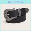 Summer Womens Designer Fake Leather Belt With Flower Decor For Daily Fashion