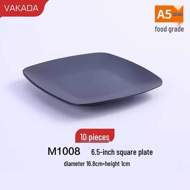 VAKADA Melamine Round Dipping Dishes - Set of 10