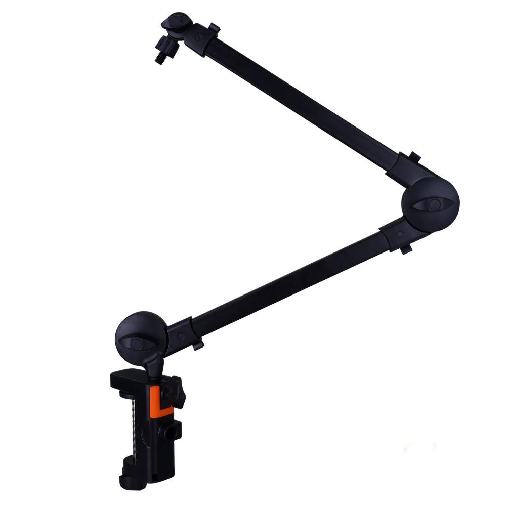 Universal Microphone Boom Arm Sturdy Desktop Stand Professional Grade Mic Stand  Podcasting