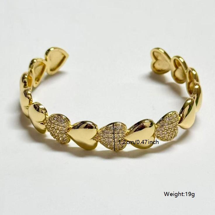 Hot-selling shell micro-diamond opening bracelet, wind vacation bracelet