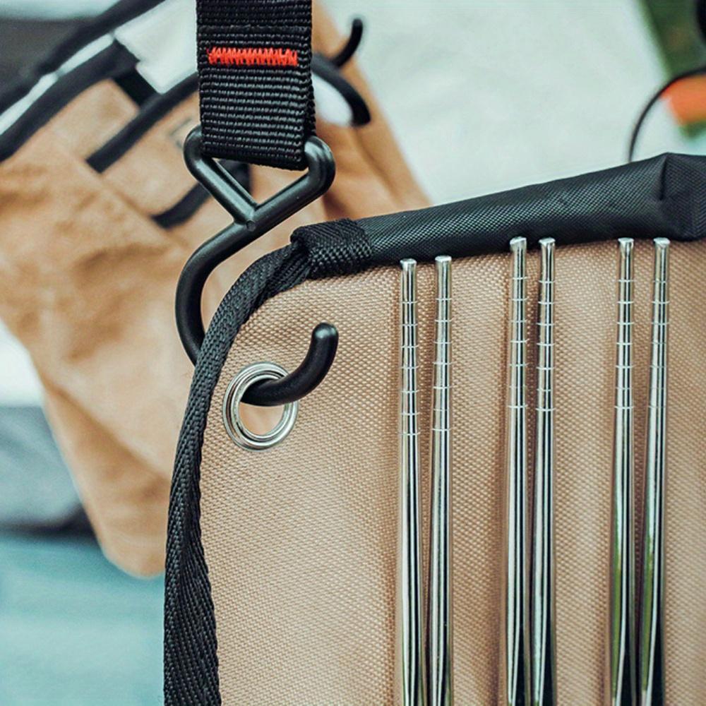 1PC Outdoor Camping Tableware Set Storage Bag Chopsticks Spoons Forks Knives Picnic Cookware Storage