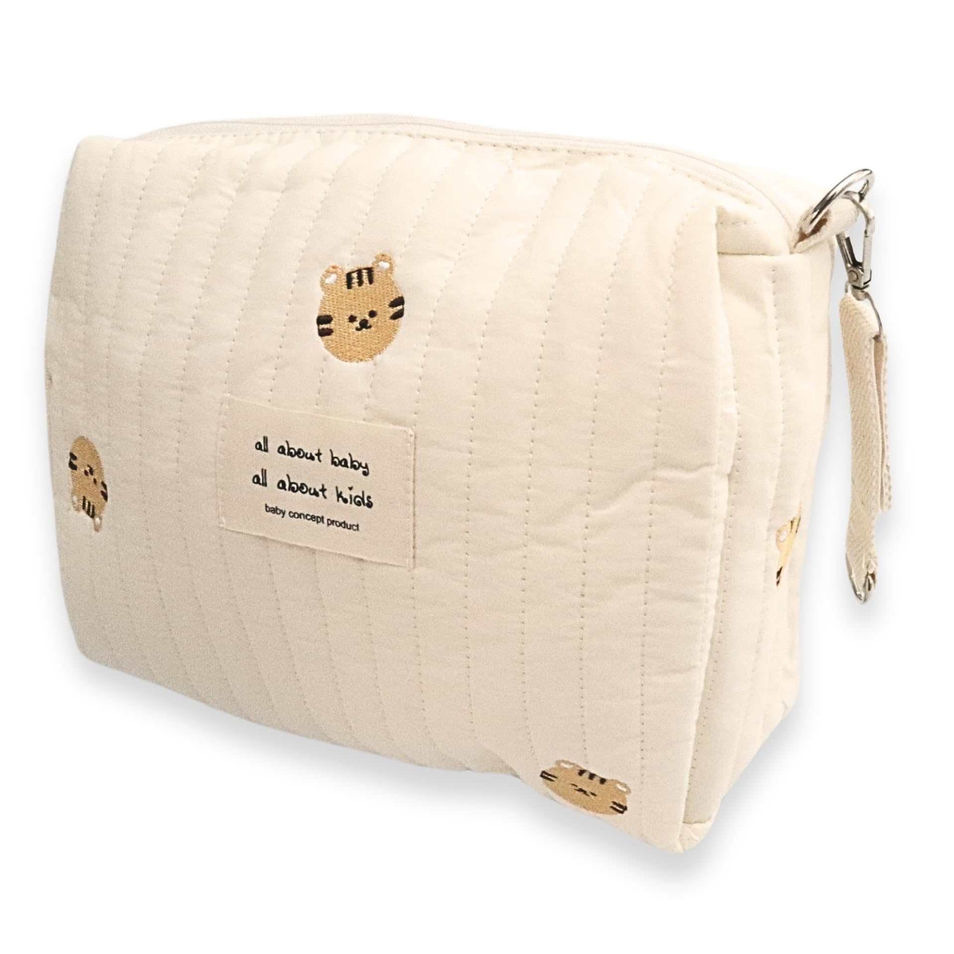 

This stylish and cute diaper pouch is perfect for baby baby and other travel and easy to Features a zipper and a large Perfect for and showers, wipes,