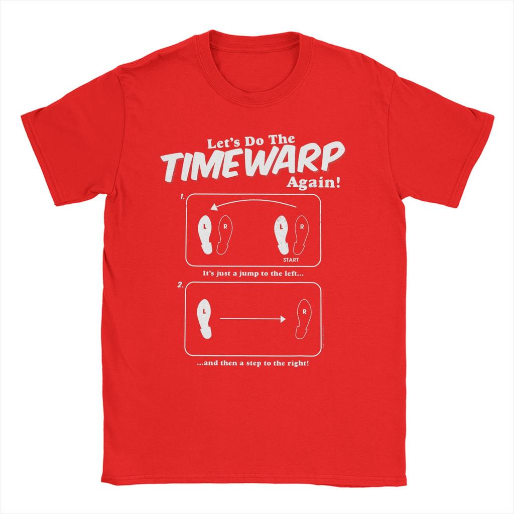 The Rocky Horror Show T Shirt Summer Picture Show Time Warp Cotton T-Shirts Men Fashion Tshirt Short-Sleeved Streetwear Clothes