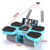 Automatic Rebound Ab Roller: New Four-Wheel Model for Home Belly Slimming & Abs Toning Fitness