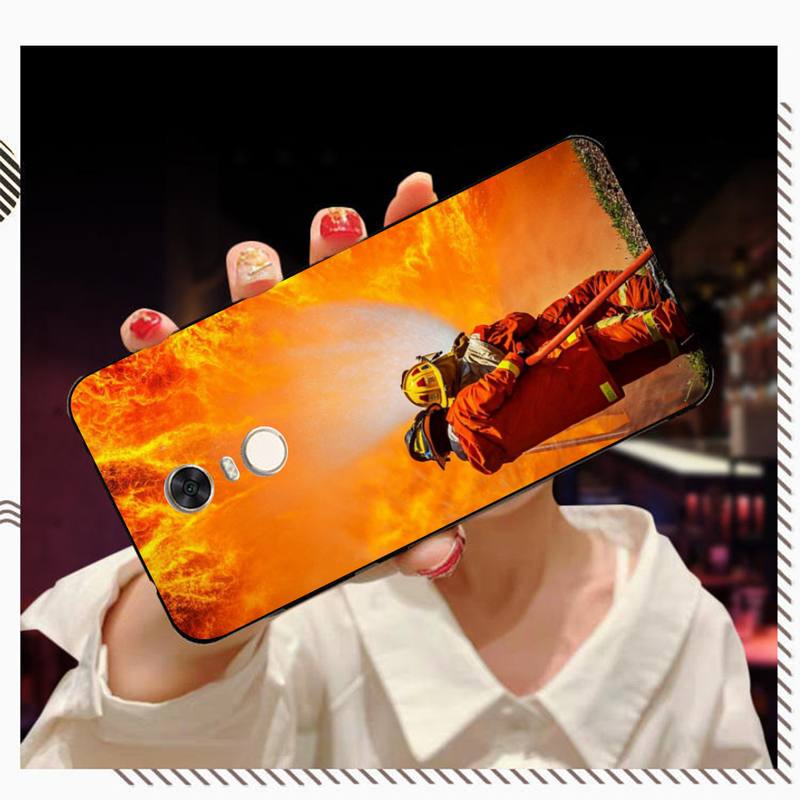 

Чехол для телефона Firefighter Heroes Fireman для Redmi 5 6 7 8 9 A 5plus K20 4X S2 GO 6 K30 pro Redmi note5