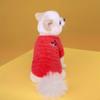Autumn & Winter Warm Dog & Cat Clothing for Small, Medium, Large Pets - New Year Teddy Outfit.