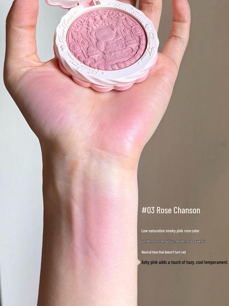Flower Knows Sweetheart Little Bear: Lip Gloss, Blush, Eyeshadow, Concealer, Palette, Powder Puff, Pendant, Perfume, Eyebrow Tint, Mirror.