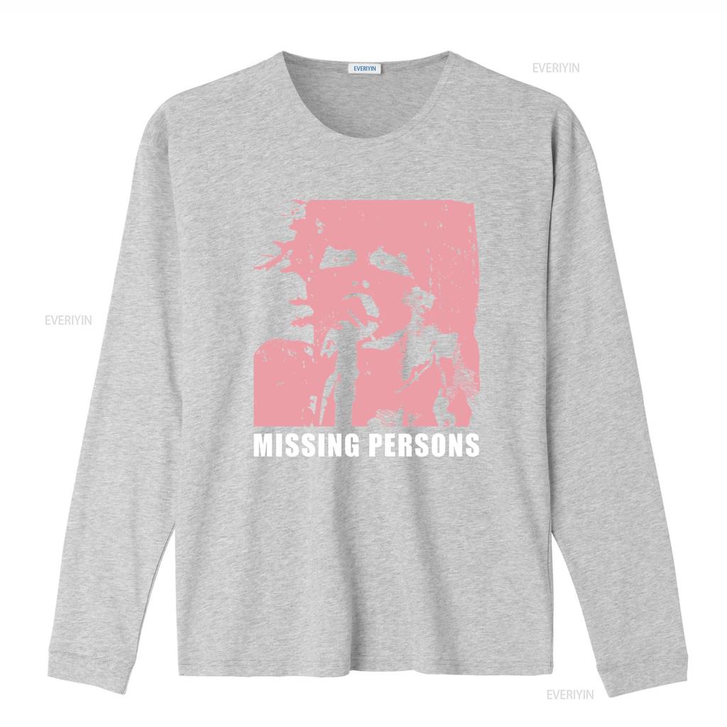 Missing Persons Dale Pink T Shirt S 3X Vintage Washed Top For Everyday Wear Versatile Stylish Unisex Designer Clothes Casual