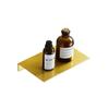 Brushed gold bathroom shelf bathroom rack wall hanging cosmetics storage rack toiletries shelf