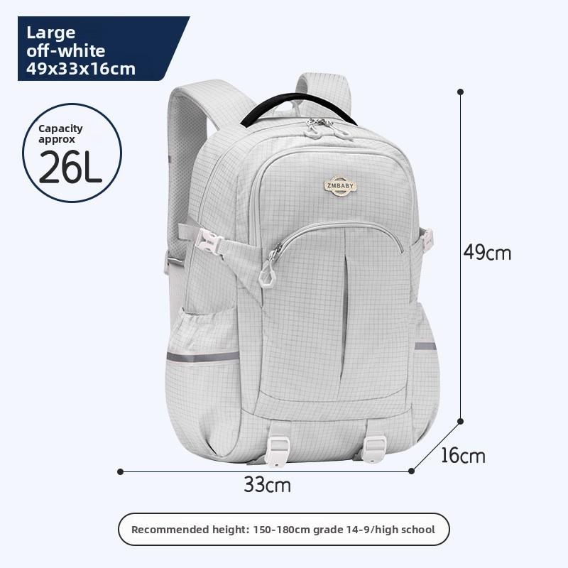 Sesame Baby Large Capacity Nylon Travel Backpack With Breathable Straps For School And Outdoor Use