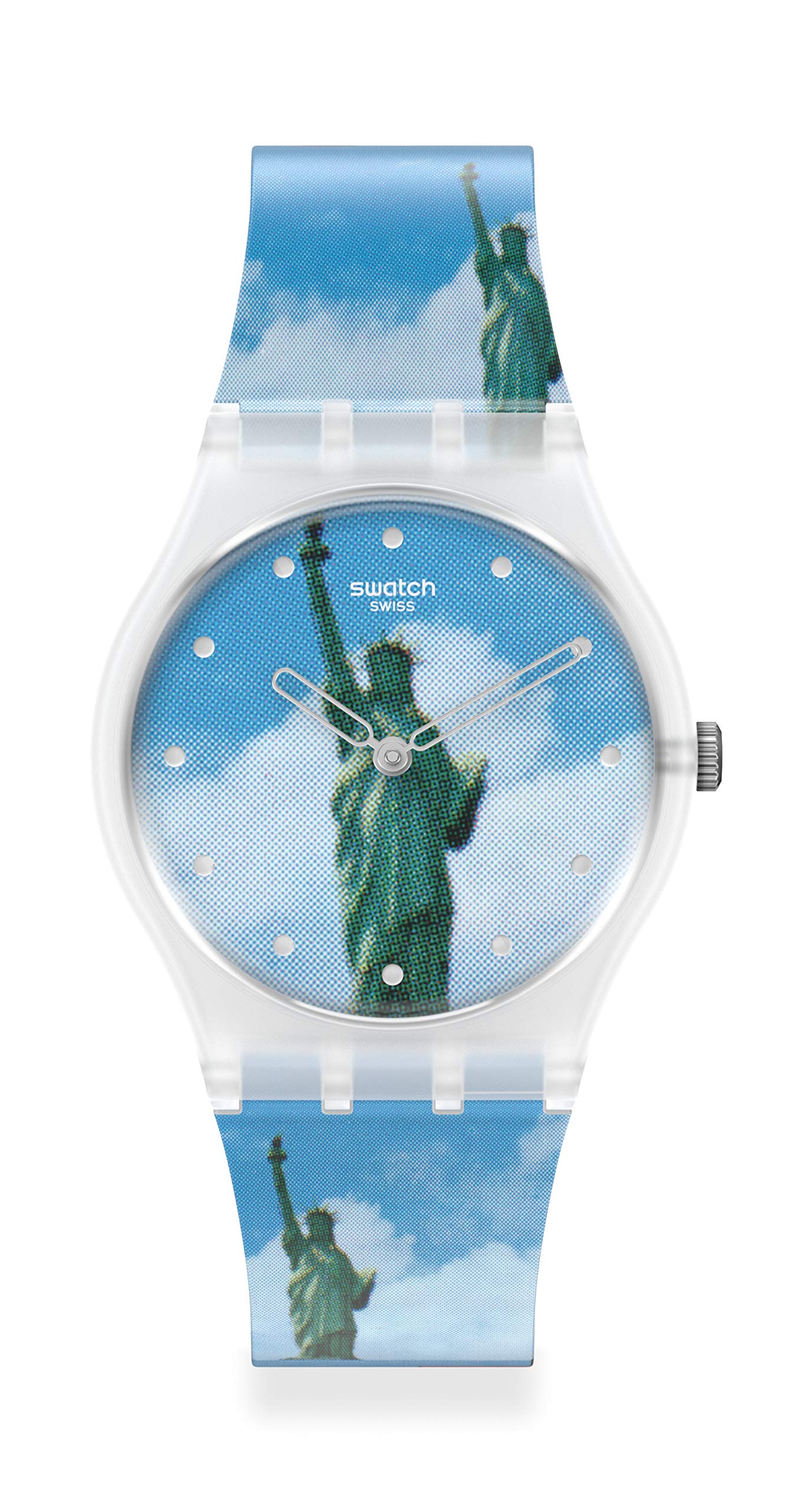

Swatch MOMA GZ351 Blue Wristwatch