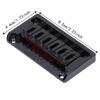 52.5mm Width Electric Guitar Bridge Zinc Alloy Through Body Bridge  For Electric Guitar