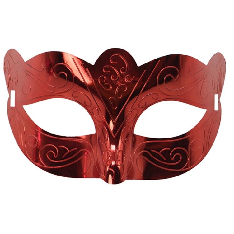 Metallicfarbene Maskerade-Maske Halbgesichtsmaske Maskerade-Augenmaske für Männer Frauen Halloween Maskerade Kostümzubehör
