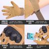 Herren Taktische Vollfinger Jagdhandschuhe Touchscreen Schutzschale Sport Motorrad Jagd Vollfinger Wanderhandschuhe
