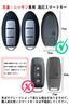 [ontto] Smart Key Case for Nissan, Key Cover, No Screws,