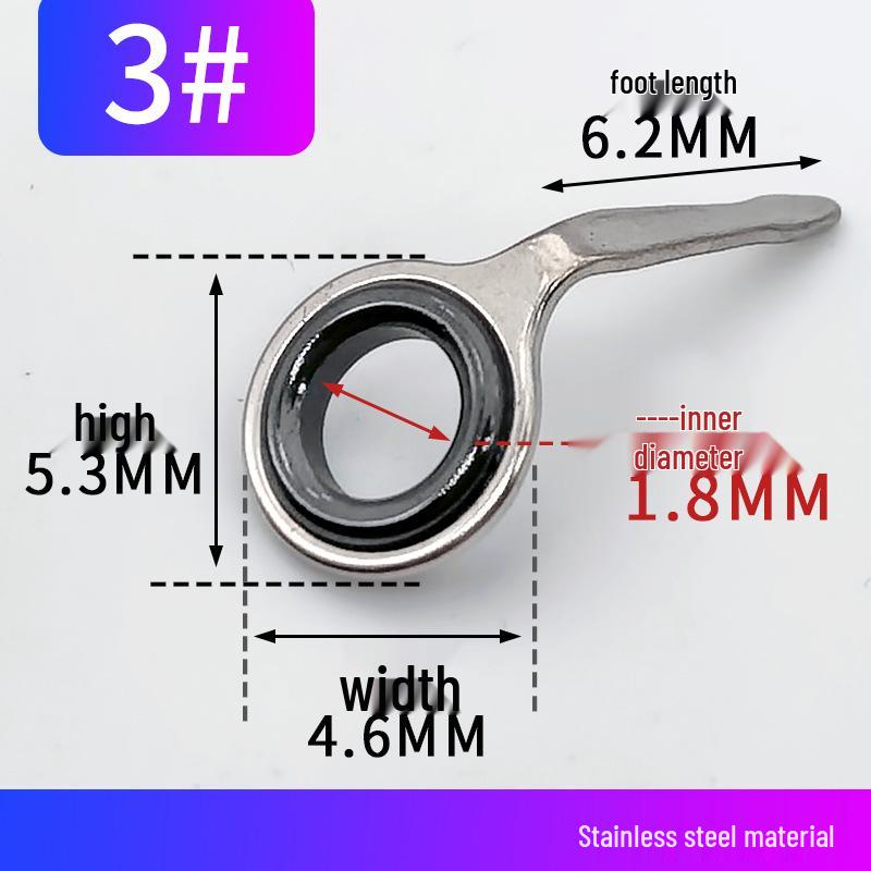 Stainless Steel Ceramic Guide Ring for Rod Modification