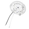 Aluminum Ceiling Fan Light Kit 3.93 Inch Fan Light Panel Universal Magnetic Mount Light  Hallway