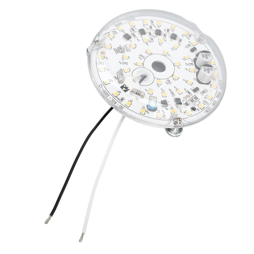 Aluminum Ceiling Fan Light Kit 3.93 Inch Fan Light Panel Universal Magnetic Mount Light Hallway