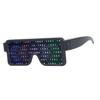 LED-Leuchtbrille, dynamisch, 4-farbig, mit USB-Aufladung, leuchtendes Dekor für Bar, Bundy, All Ha